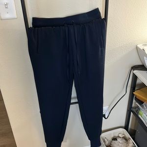 Navy blue sweatpants